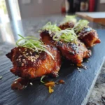 Crispy Korean Soy Garlic Chicken Thighs In The Air Fryer 5 Crispy Korean Soy Garlic Chicken Thighs In The Air Fryer 1767863125.8637972