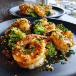 Garlic Butter Shrimp With Broccoli And Lemon Almond Crumble 1767865773.1859446