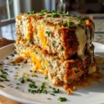 Garlic Cheese Chicken Meatloaf With Sun Dried Tomato Swirl 1767868986.6865485