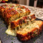 Garlic Parmesan Chicken Meatloaf With Melt In Mozzarella Center 5 Garlic Parmesan Chicken Meatloaf With Melt In Mozzarella Center 1767791544.8755498