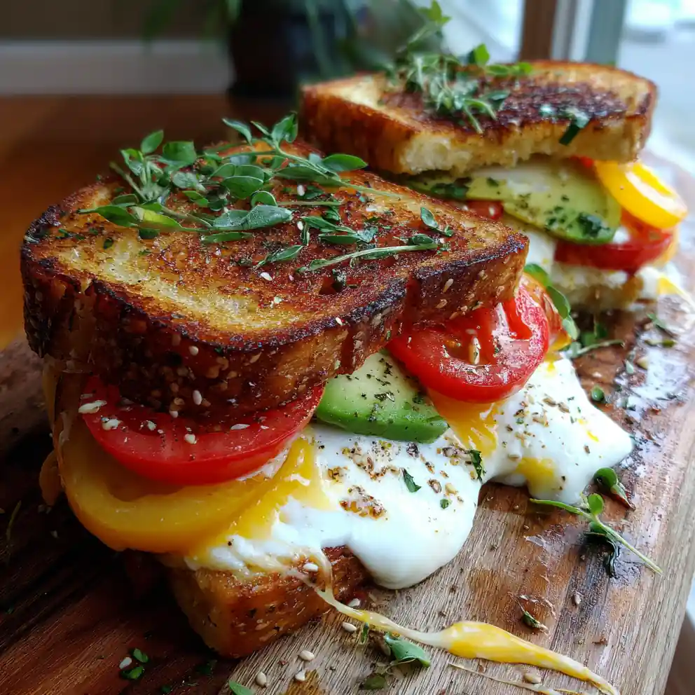 Grilled Cheese With Avocado, Tomato & Lime Infused Cream Cheese 4 Grilled Cheese With Avocado Tomato Lime Infused Cream Cheese 1767853462.5398695