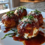 Herb Ricotta Stuffed Chicken Parmesan Meatballs 1767846932.1599755