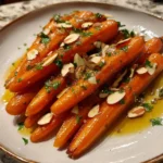 Honey Garlic Butter Glazed Roasted Carrots With Cumin Almond Crumble 1767795627.2137156