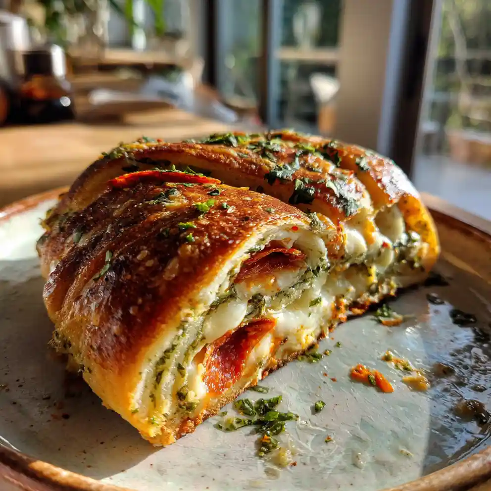 Italian Crescent Roll Sandwich Bake With Basil Garlic Ricotta Swirl 6 Italian Crescent Roll Sandwich Bake with Basil Garlic Ricotta Swirl
