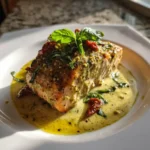 Lemon Pistachio Crusted Creamy Tuscan Salmon 1767841704.6147664