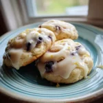Lemon Zest White Chocolate Swirled Blueberry Cookies 1767815569.576981