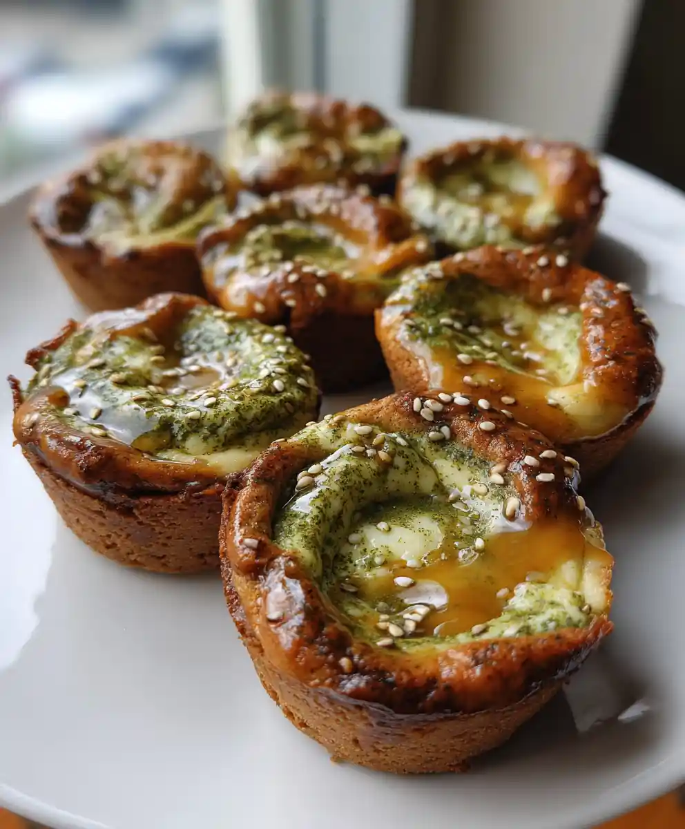 Matcha Swirled Salted Caramel Cheesecake Cookies 7 Matcha Swirled Salted Caramel Cheesecake Cookies