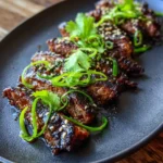 Miso Glazed Sheet Pan Steak With Toasted Sesame And Scallion Drizzle 1767839865.0727978