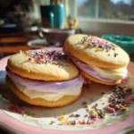 Pastel Lavender Buttercream Sugar Cookie Sandwiches 8 Pastel Lavender Buttercream Sugar Cookie Sandwiches 1767856356.7096248