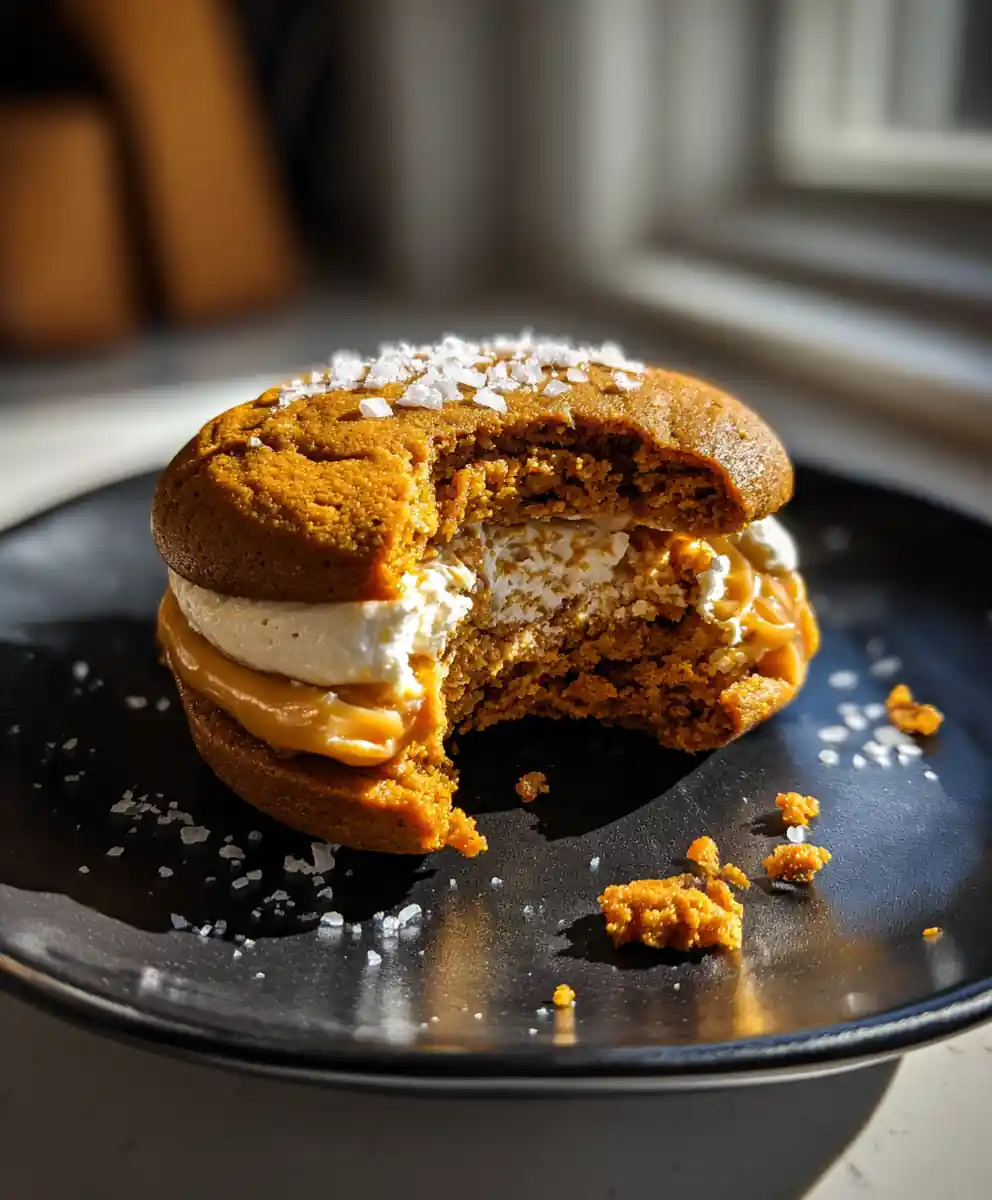 Pumpkin Cookies with Crunchy Pumpkin Seed Brown Butter Icing