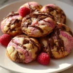 Raspberry Swirled Chocolate Chunk Cookies 1767809966.5611482