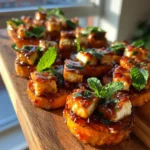 Roasted Sweet Potato Rounds With Honey Pomegranate Feta 1767789803.9794507
