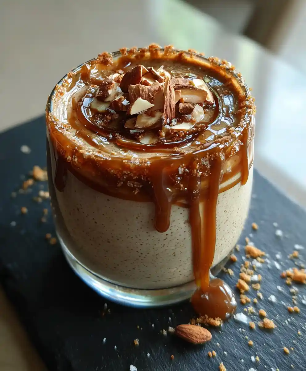 Salted Caramel Mousse With Espresso Caramel Swirl 7 Salted Caramel Mousse with Espresso Caramel Swirl