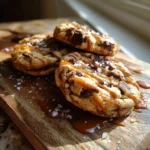 Salted Caramel Swirl Chocolate Chip Cheesecake Cookies 1767841534.5838225