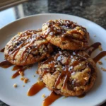 Salted Caramel Swirl Rice Krispie Chocolate Chip Cookies 1767836363.92227