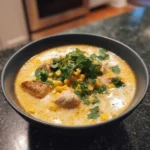 Slow Cooker Creamy Chicken Corn Soup With Smoky Chipotle Coconut Swirl 8 Slow Cooker Creamy Chicken Corn Soup With Smoky Chipotle Coconut Swirl 1767843716.6291537