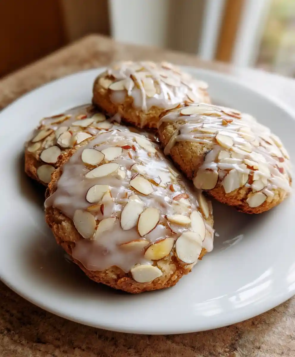 Soft Italian Almond Ricotta Cookies with Cardamom Honey Swirl