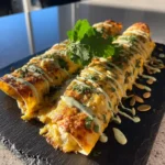 Southern Breakfast Enchiladas With Lime Jalapeno Cream Swirl 1767827731.9498503