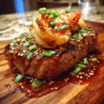 Steak And Shrimp Garlic Herb Foil Packets With Miso Ginger Glaze 8 Steak And Shrimp Garlic Herb Foil Packets With Miso Ginger Glaze 1767838980.269904