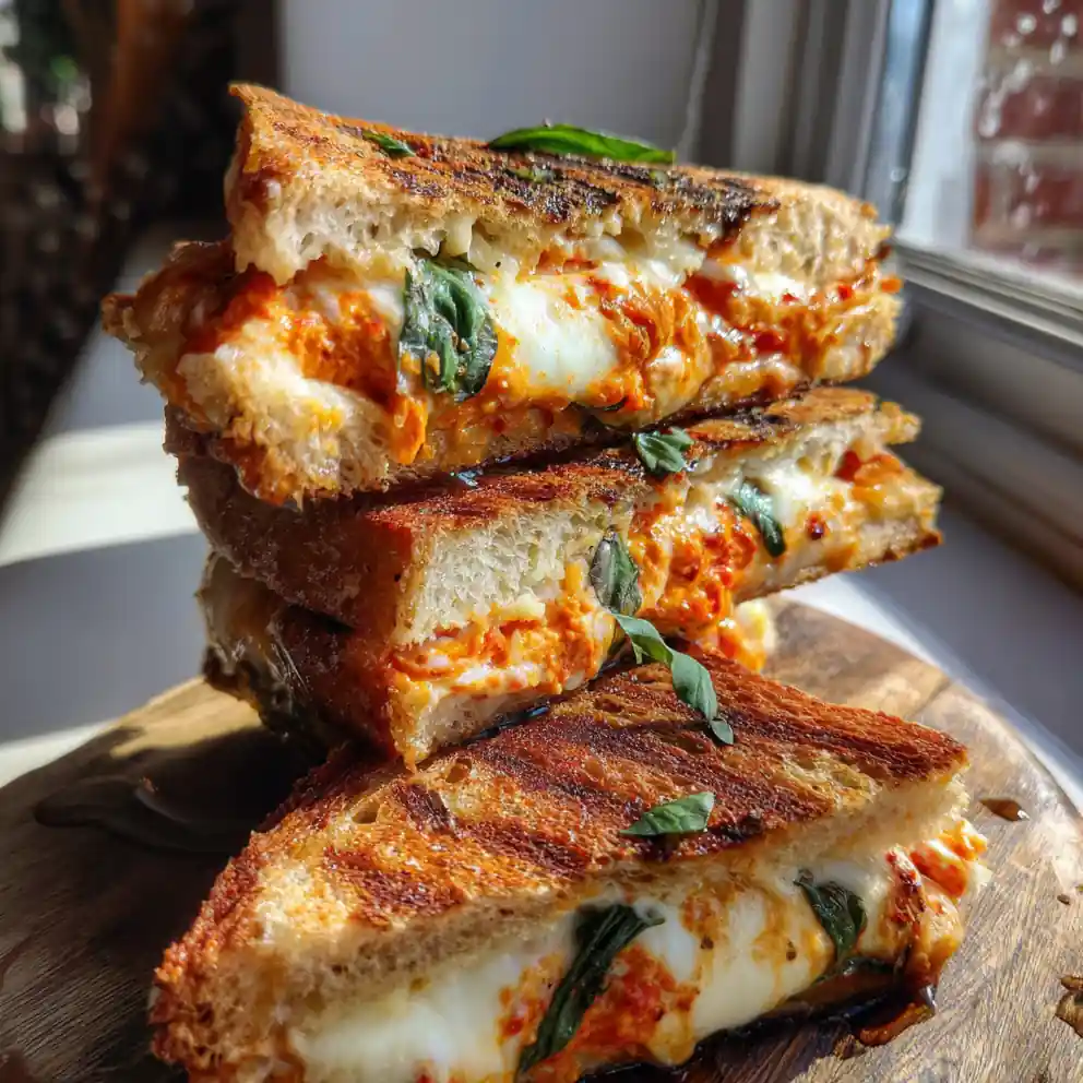 Toasted Italian Sandwich With Roasted Red Pepper Pesto Mayo & Caramelized Onion Jam 6 Toasted Italian Sandwich with Roasted Red Pepper Pesto Mayo & Caramelized Onion Jam