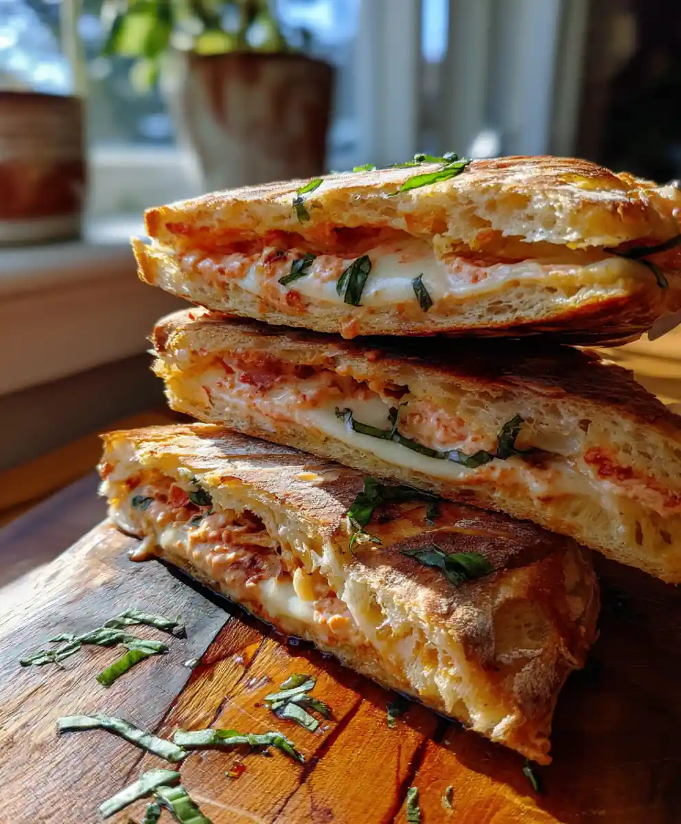 Toasted Italian Sandwich With Roasted Red Pepper Pesto Mayo & Caramelized Onion Jam 7 Toasted Italian Sandwich with Roasted Red Pepper Pesto Mayo & Caramelized Onion Jam