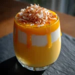 Tropical Coconut Lime Swirled Mango Mousse 1767851770.357015