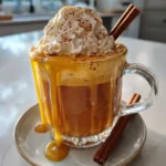 Vanilla Cinnamon Milk Tea With Caramel Swirl 1767849095.5915682