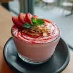 Velvety Strawberry Mousse With Rose Infused Strawberry Sauce 1767848615.8882573