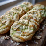 White Chocolate Caramel Drizzle Cookies With Matcha Swirl 1767824945.7081053
