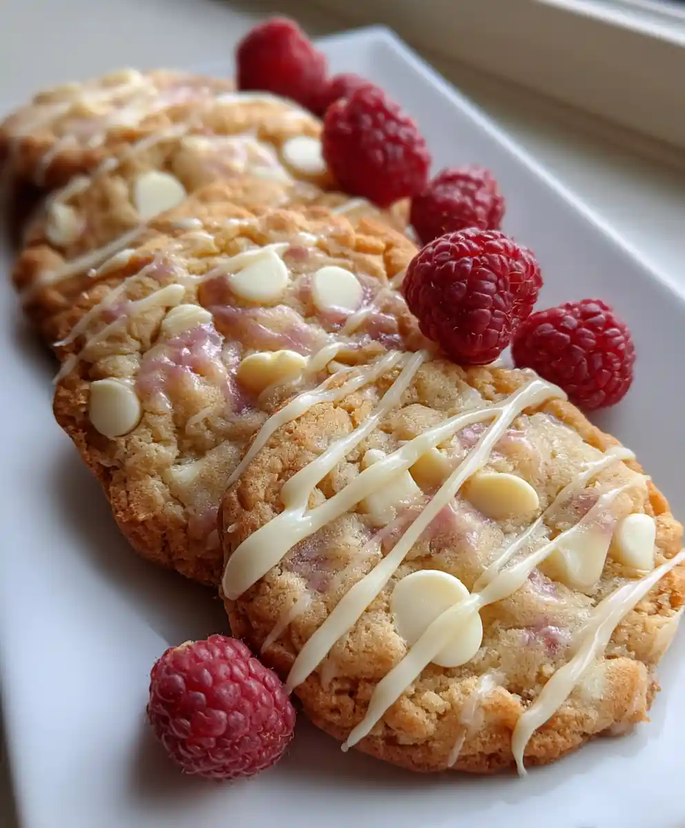 White Chocolate Cookies With Lemon Raspberry Swirl 7 White Chocolate Cookies with Lemon Raspberry Swirl