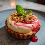 White Chocolate Mousse Tartlets With Raspberry Swirl 1767809093.430031