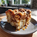 Apple Fritter Cake With Cinnamon Caramel Swirl And Maple Glaze 1772053863.3935118