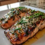 Baked Salmon With Herb Cream Cheese And Yuzu Honey Glaze 1772134145.9115033