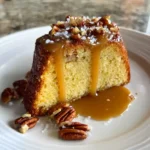 Butter Pecan Cake With Salted Caramel Drizzle 1772022041.237536