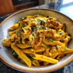 Charred Corn Poblano Butter Chicken Pasta 1772111913.7710364