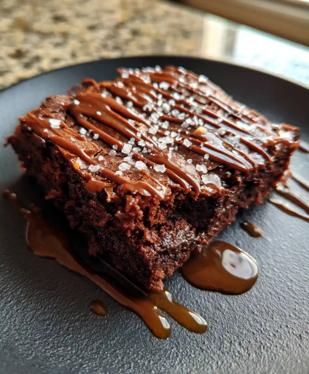 Chewbacca Brownies With A Coffee Chocolate Ganache Swirl
