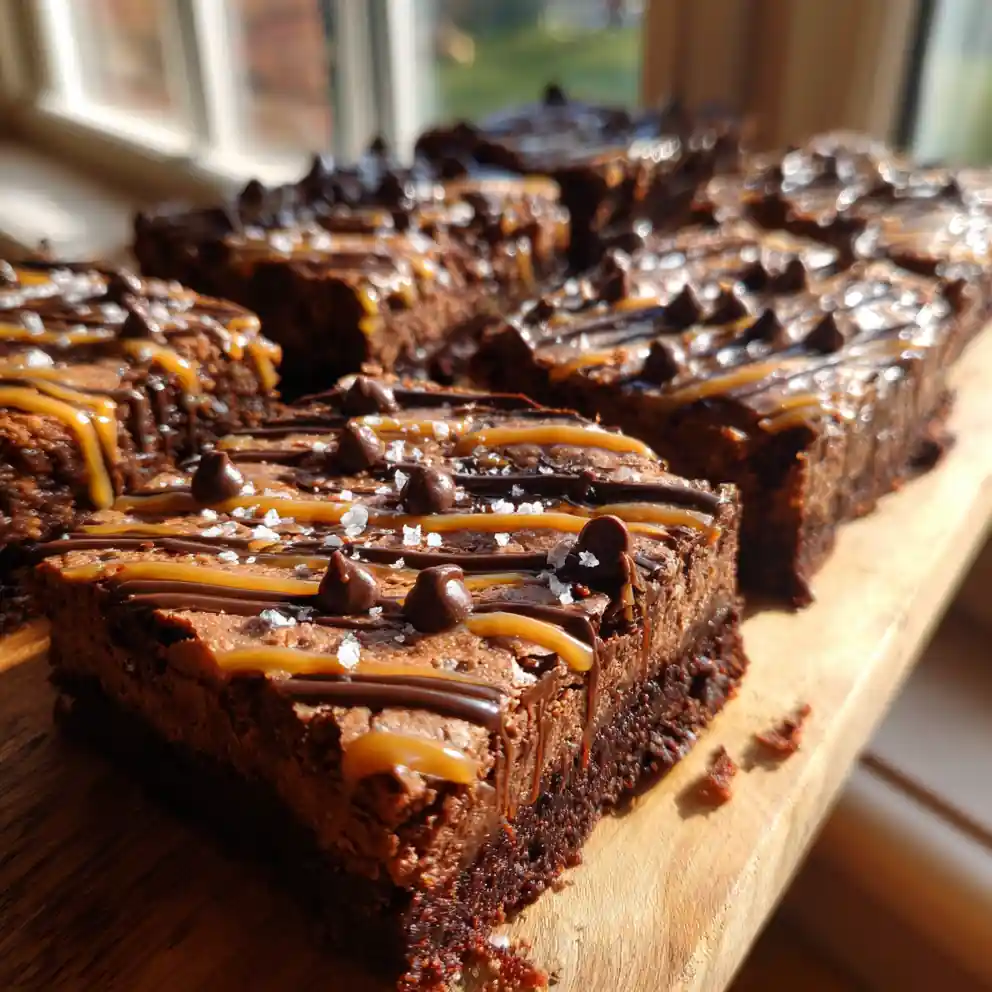 Chocolate Chip Brownie Bars With Espresso Ganache Swirl 6 Chocolate Chip Brownie Bars with Espresso Ganache Swirl