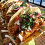 Crispy Chicken Street Tacos With Chipotle Lime Crema 1772051432.959731
