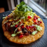 Crispy Navajo Taco With Cilantro Lime Yogurt Drizzle 8 Crispy Navajo Taco With Cilantro Lime Yogurt Drizzle 1772021211.8571799