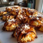 Ginger Caramel Samoas Cookies With Dark Chocolate Drizzle 8 Ginger Caramel Samoas Cookies With Dark Chocolate Drizzle 1772020559.731671