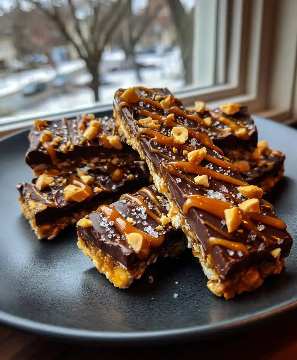 Homemade Butterfinger Style Peanut Crunch Bar With Caramel Swirl 7 Homemade Butterfinger Style Peanut Crunch Bar With Caramel Swirl