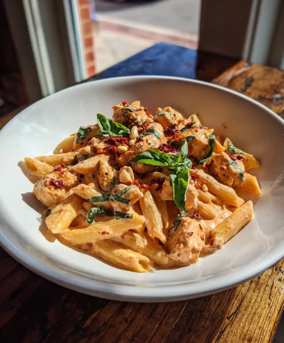 Marry Me Chicken Pasta With Sun Dried Tomato Cream Swirl