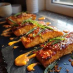 Miso Glazed Bang Bang Salmon With Chili Lime Drizzle 1772112369.5022385