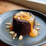 Orange Cardamom Fudge Puddles With Warm Chocolate Sauce 1772093016.8247147
