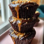 Peanut Butter Chocolate Cupcakes With Caramel Swirl 1772027062.8714411