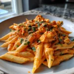 Red Pepper Cream Chicken Pasta With Cowboy Butter 8 Red Pepper Cream Chicken Pasta With Cowboy Butter 1772079295.7618954