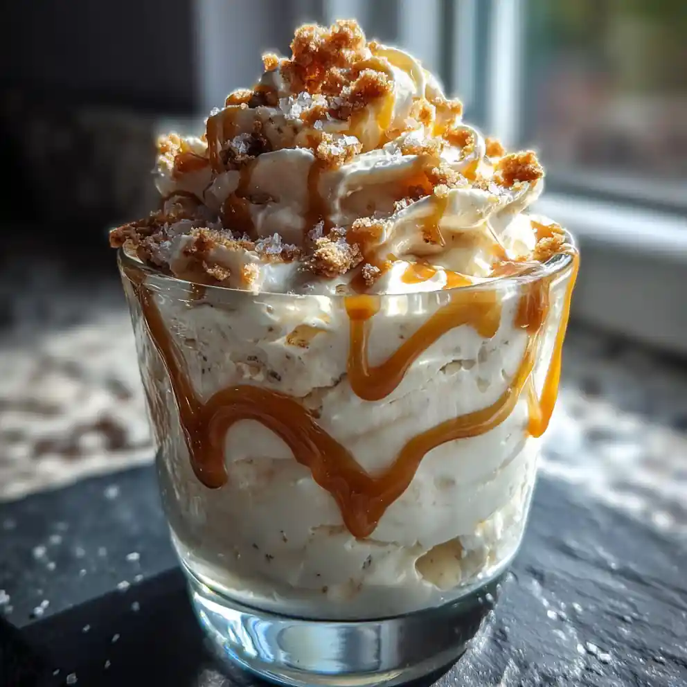 Salted Caramel Swirled Oreo Fluff 6 Salted Caramel Swirled Oreo Fluff