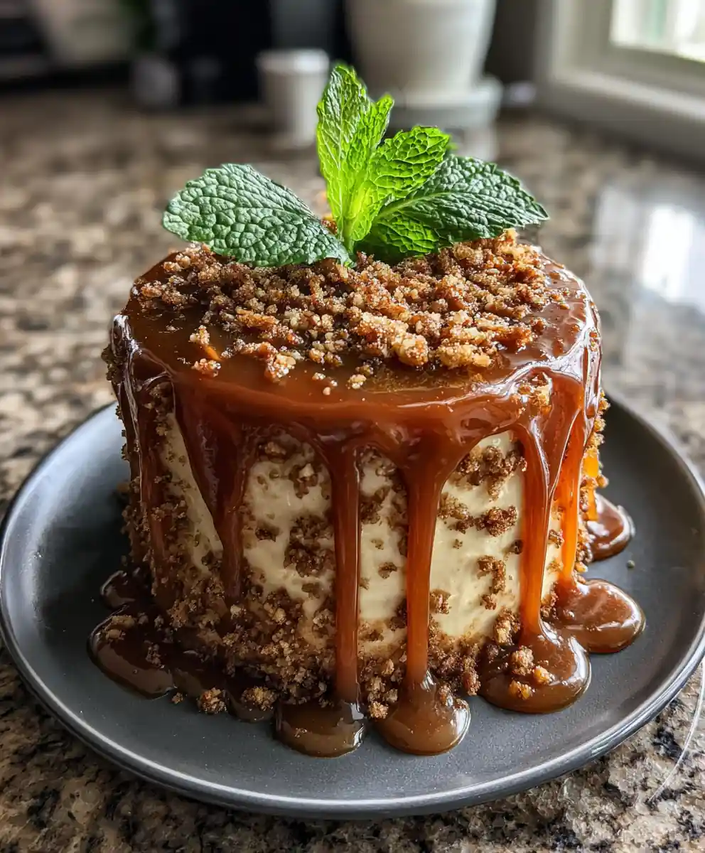 Texas Tornado Cake With Smoky Chipotle Caramel Swirl