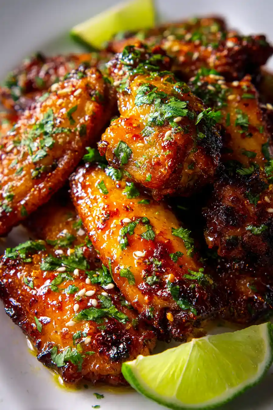 Amazing Crispy Baked Chicken Wings