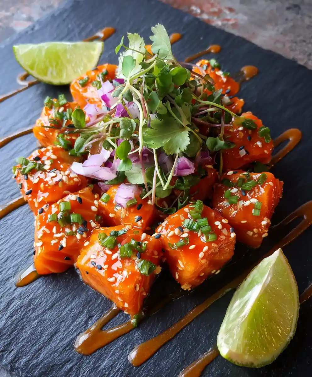 Bang Bang Salmon Bites